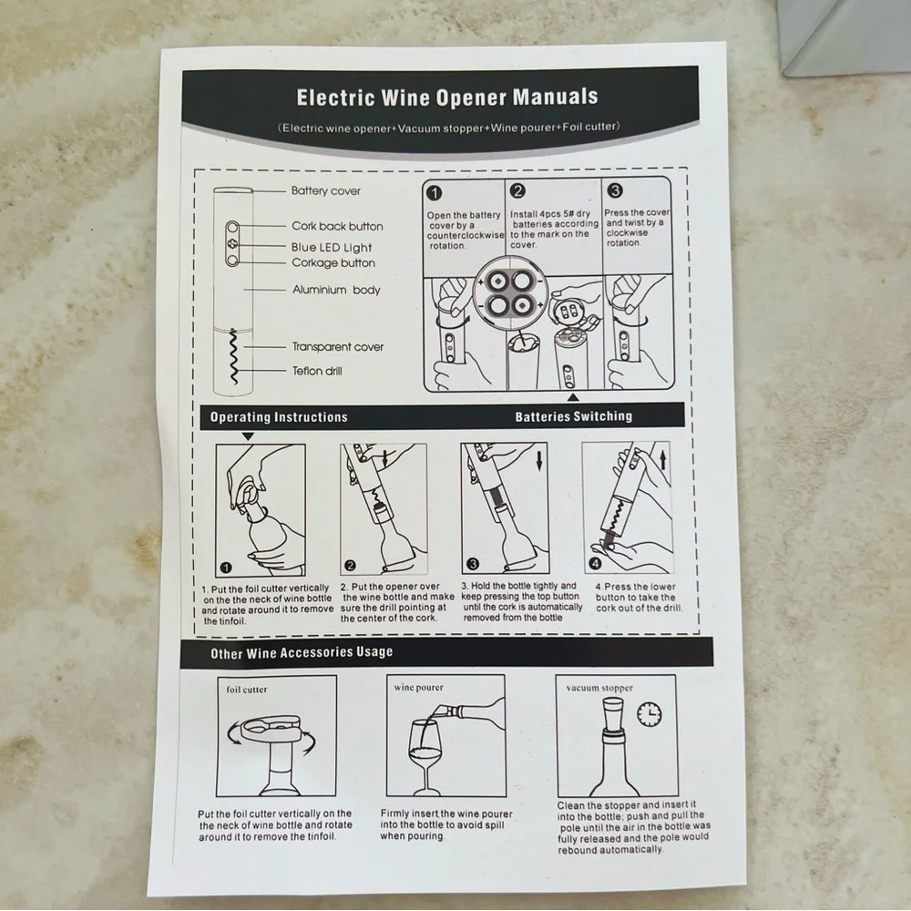 Electric Wine Opener
